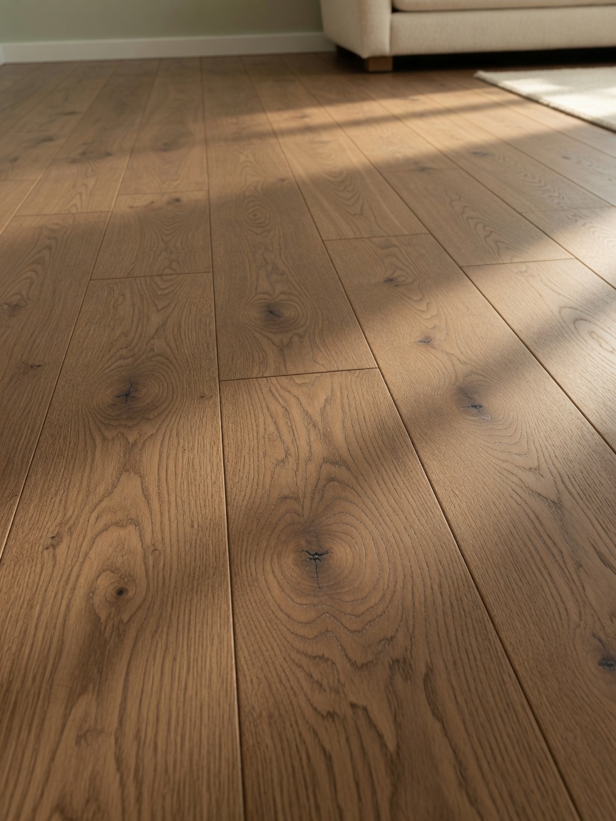 Hardwood grain close-up